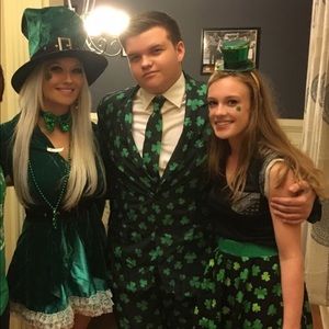 Get Lucky Shamrock Suit
